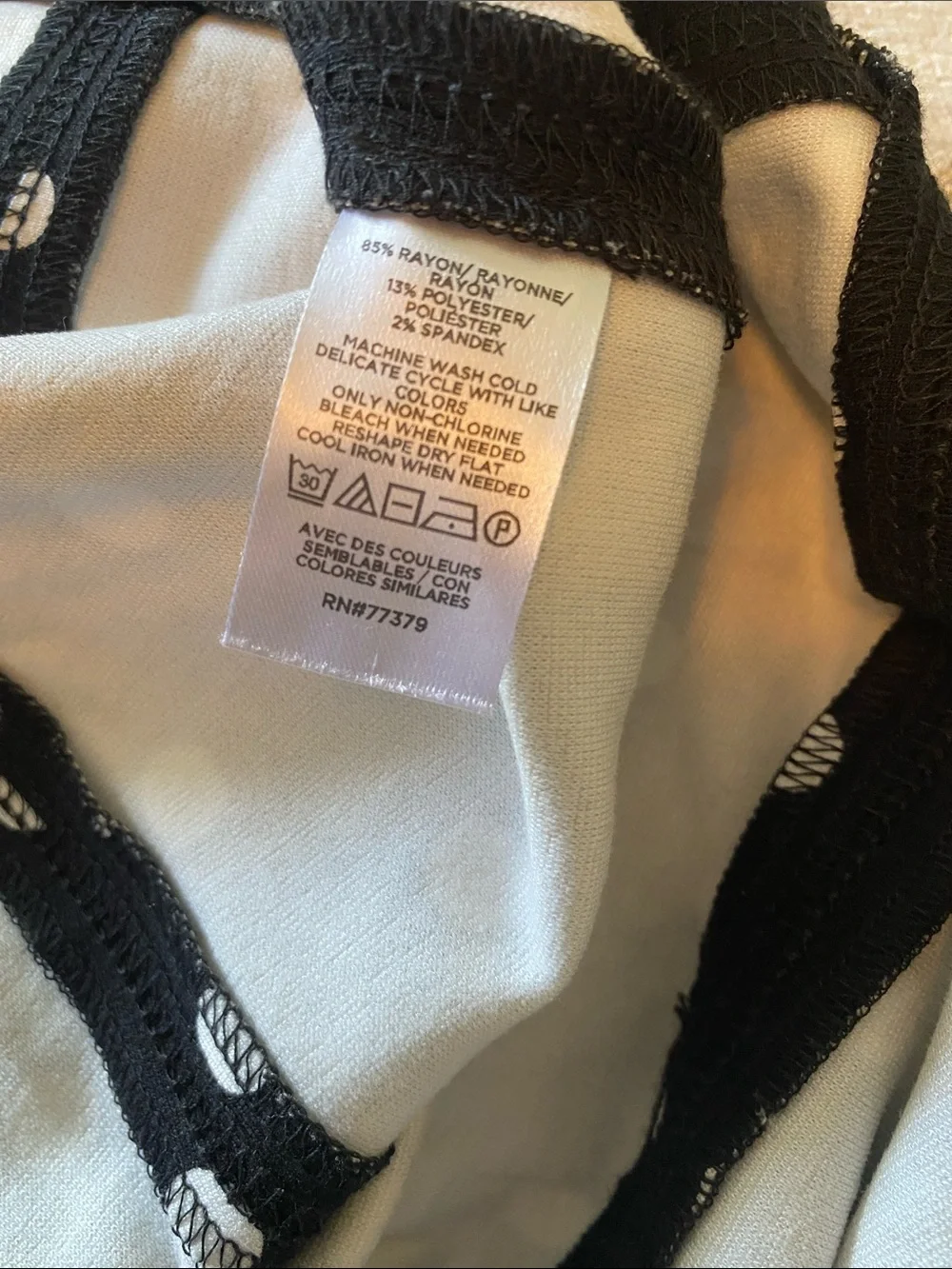Ann Taylor Factory Polka Dot Skater Skirt Size 6 Parisian Chic